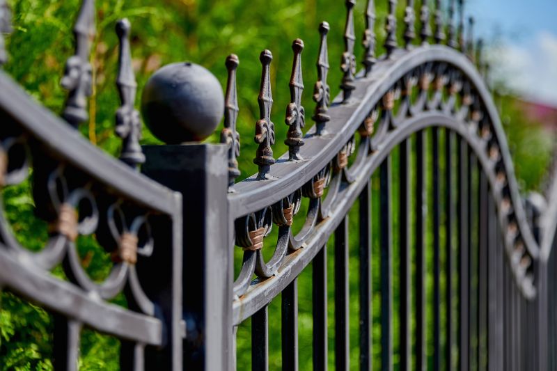 Wrought Iron Fence Installation
